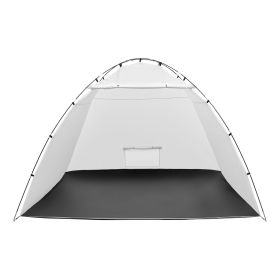 Portable Paint Booth Tent, 116.14 x 114.96 x 79.53 inch Painting Tent Station, Spray Shelter with Built-in Floor & Mesh Screen, Large Space
